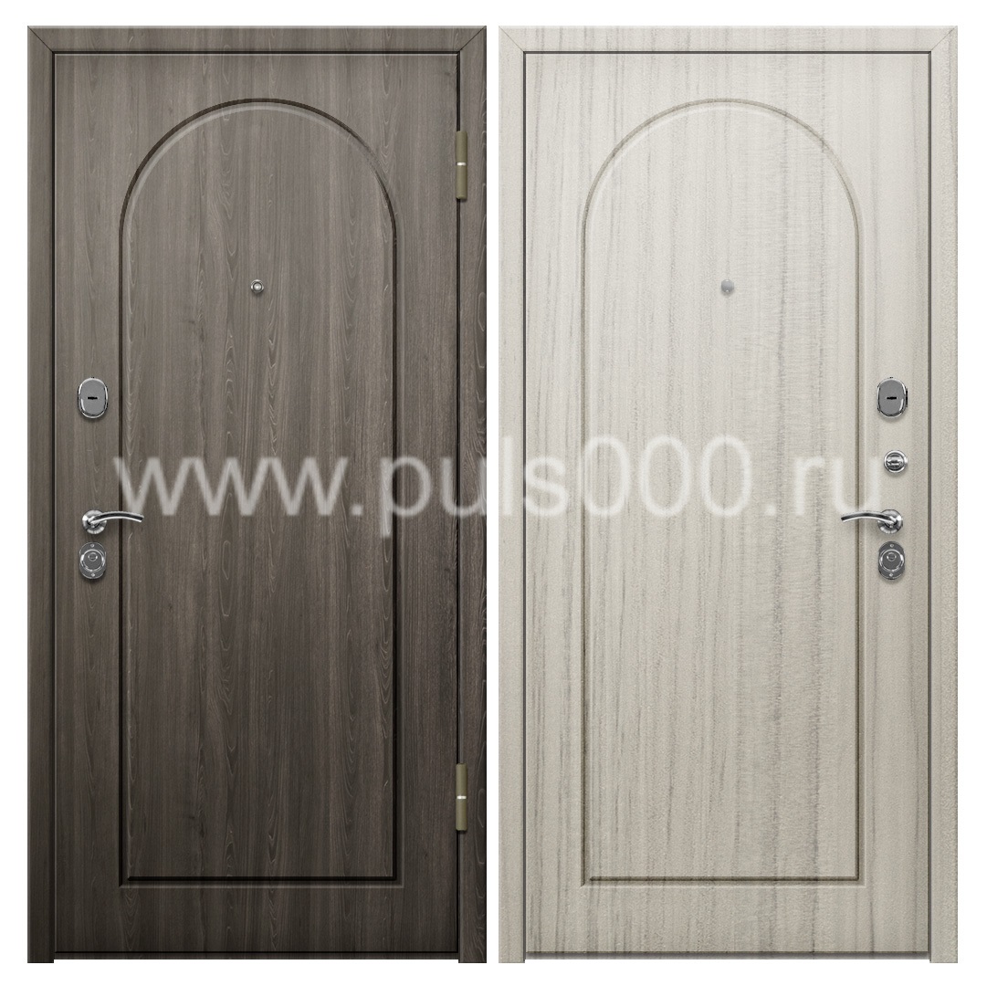 Темная уличная дверь в коттедж MDF-234, цена 40 500  руб.